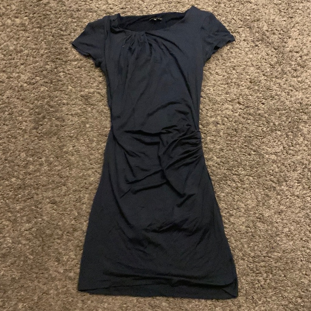 Theory blue dress